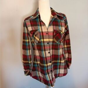 Ochenta Multicolor Plaid Shirt